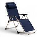 Fauteuil relax inclinable aux lignes épurées réglable, coloris gris